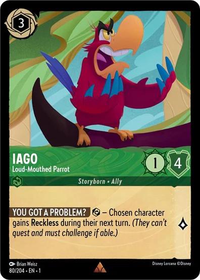 Image of Iago - Loud-Mouthed Parrot