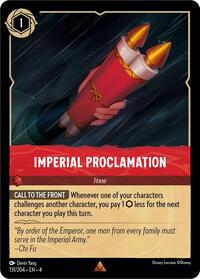 Image of Imperial Proclamation