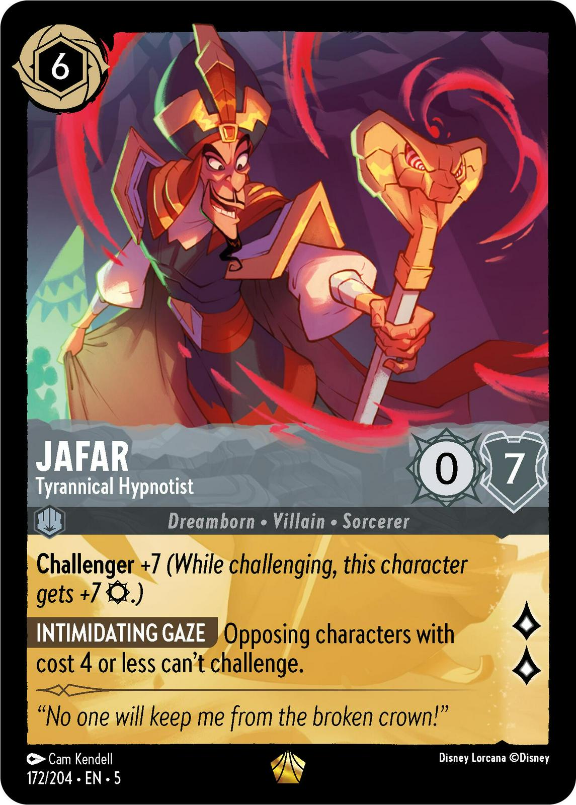 Image of Jafar - Tyrannical Hypnotist