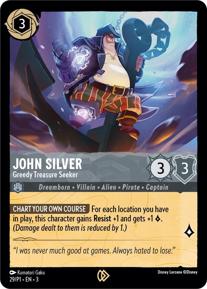 Image of John Silver - Greedy Treasure Seeker