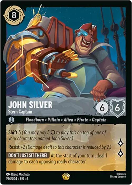 Image of John Silver - Stern Captain