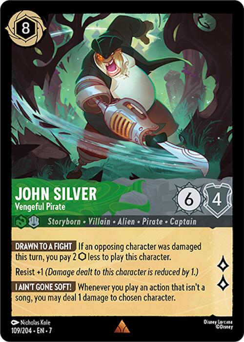 Image of John Silver - Vengeful Pirate
