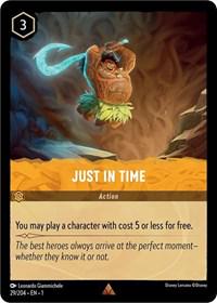 Image of Just in Time