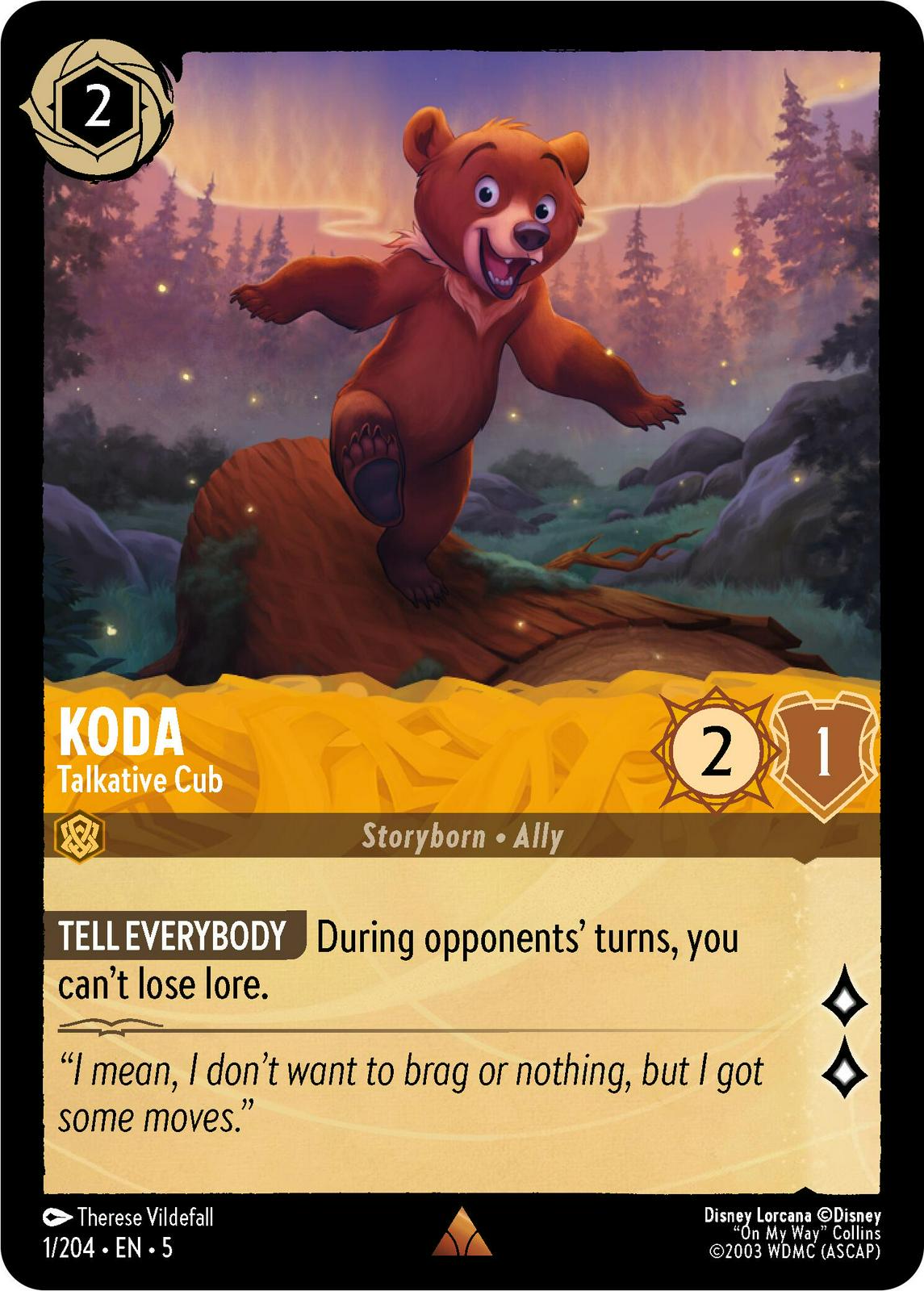 Image of Koda - Talkative Cub
