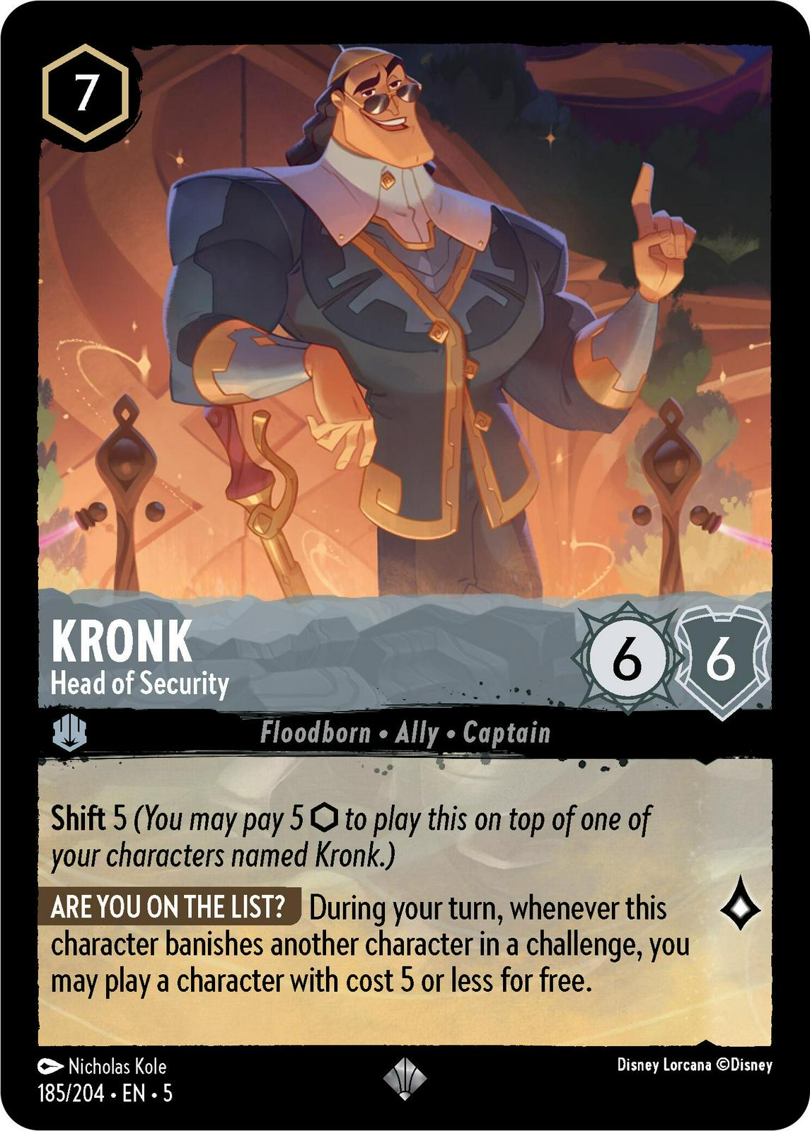 Image of Kronk - Head of Security