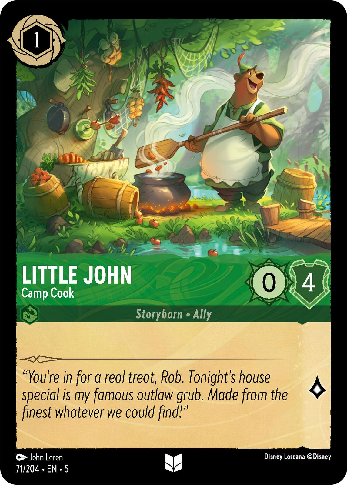 Image of Little John - Camp Cook