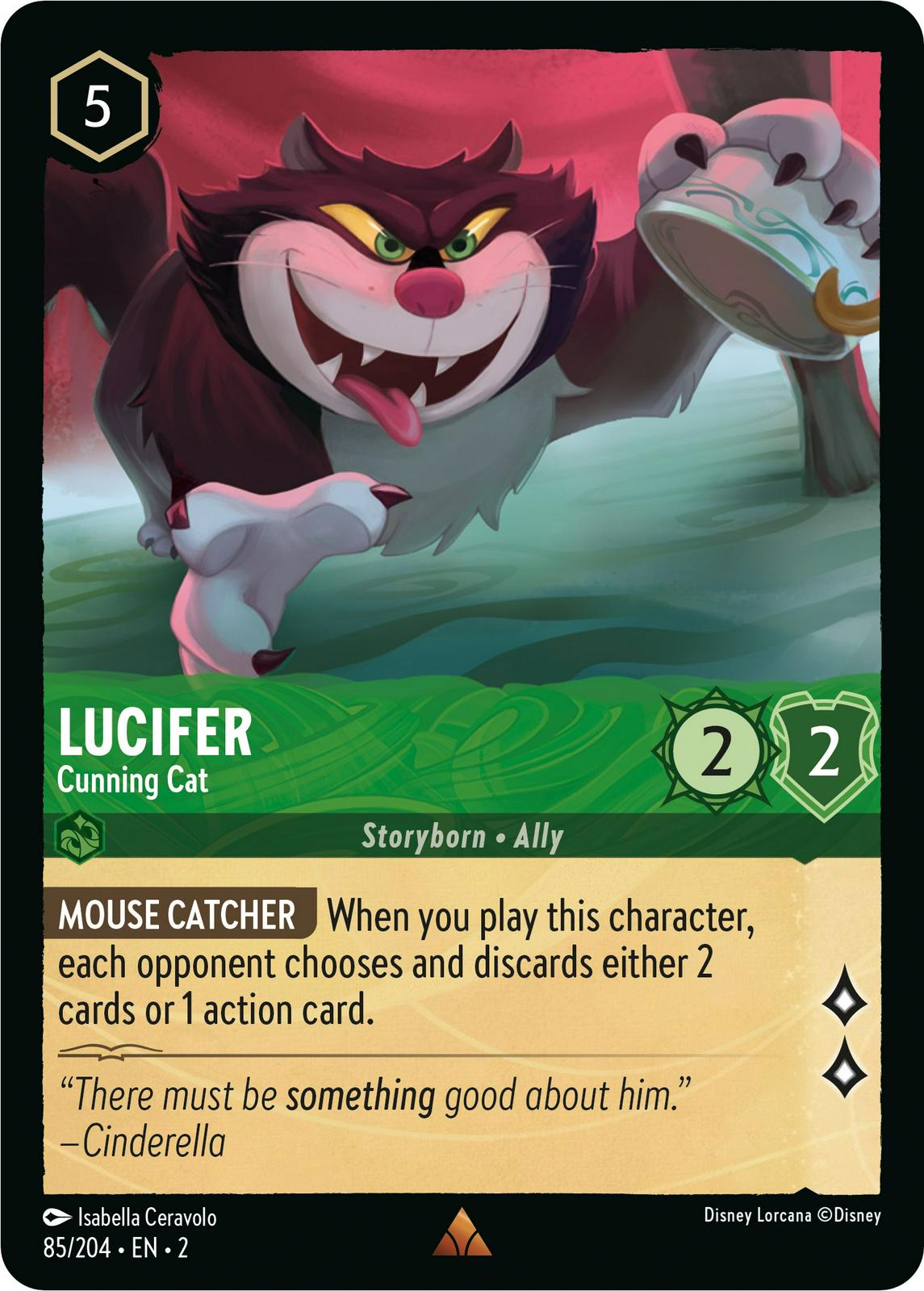 Image of Lucifer - Cunning Cat