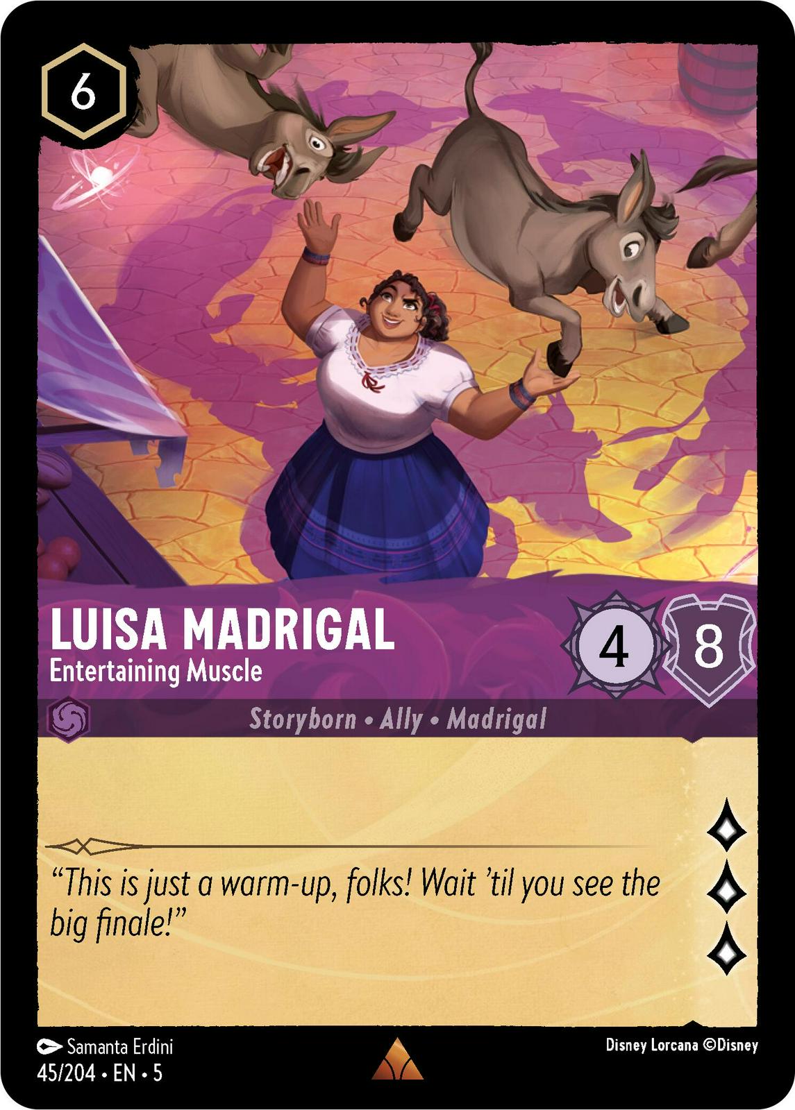 Image of Luisa Madrigal - Entertaining Muscle