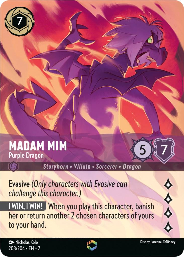 Image of Madam Mim - Purple Dragon