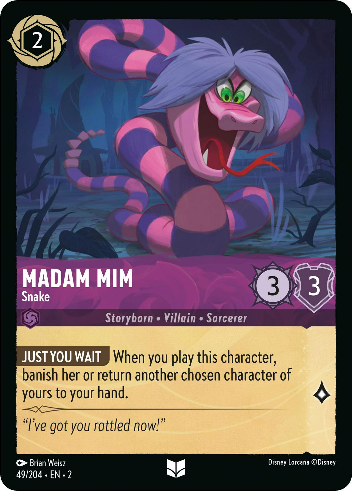 Image of Madam Mim - Snake