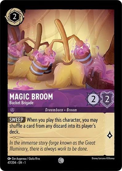 Image of Magic Broom - Bucket Brigade