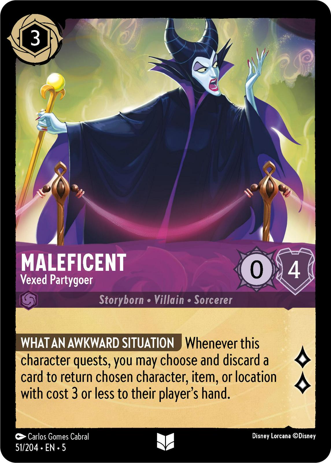 Image of Maleficent - Vexed Partygoer