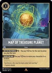 Image of Map of Treasure Planet