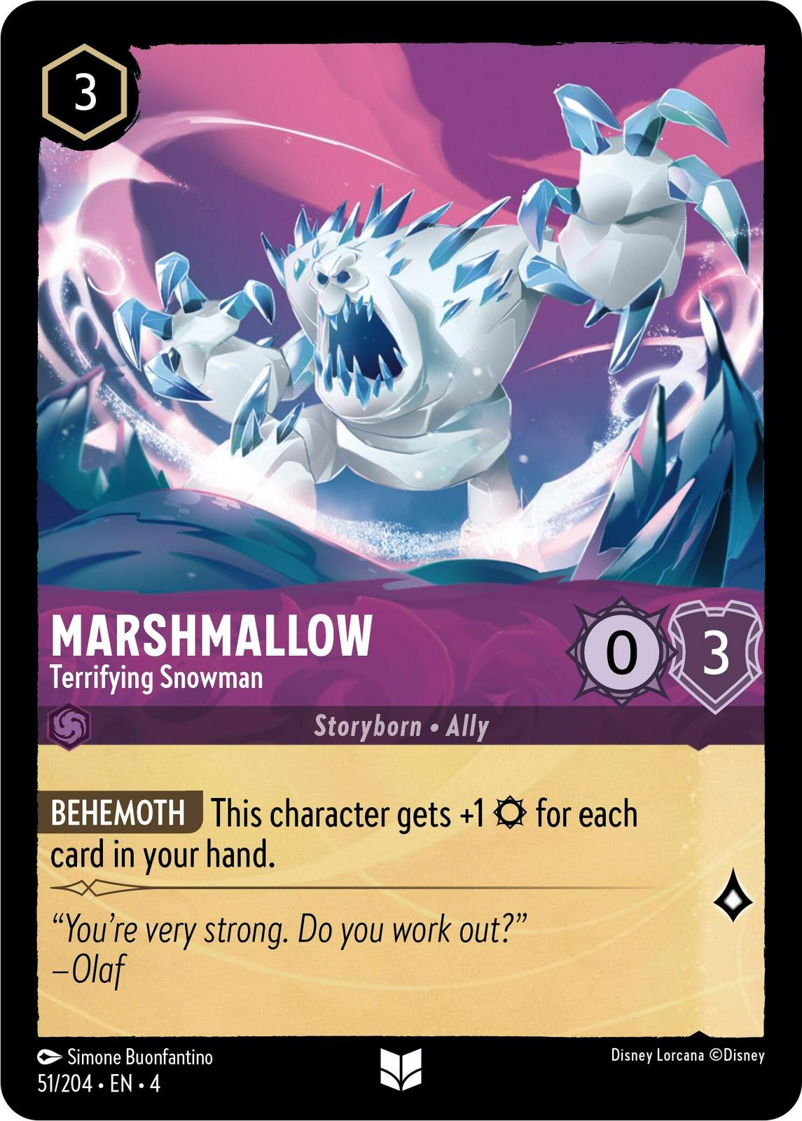 Image of Marshmallow - Terrifying Snowman