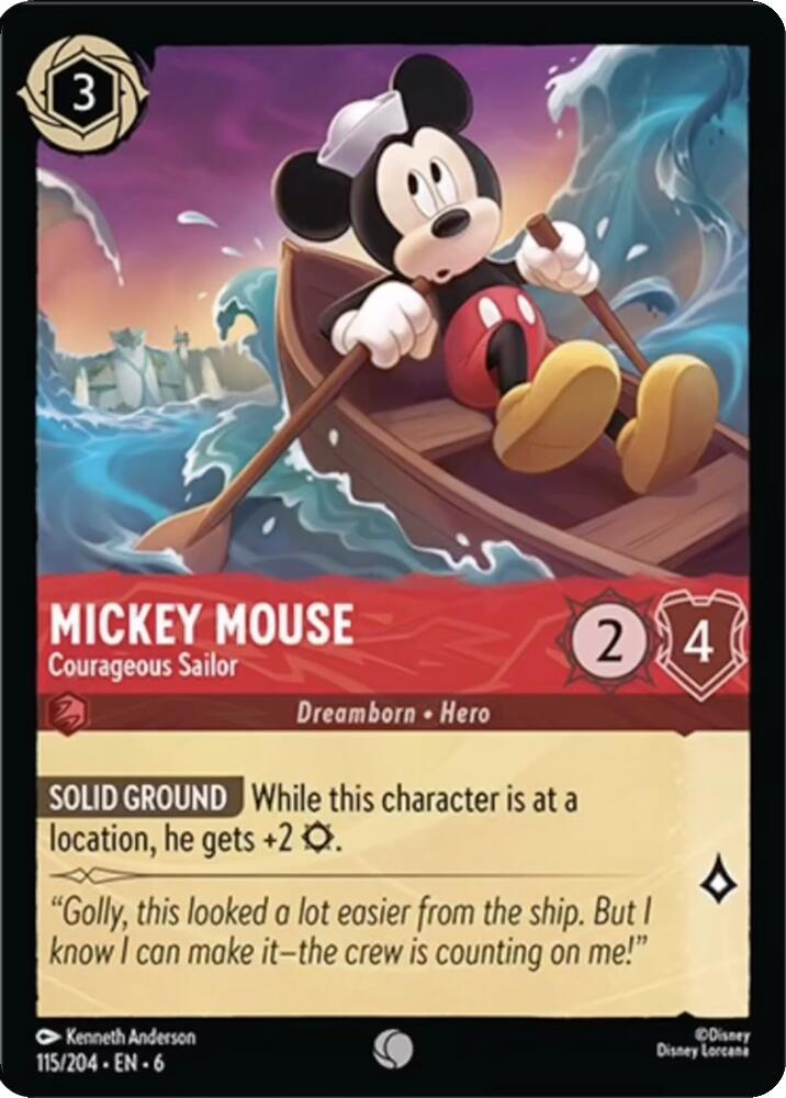 Image of Mickey Mouse - Courageous Sailor