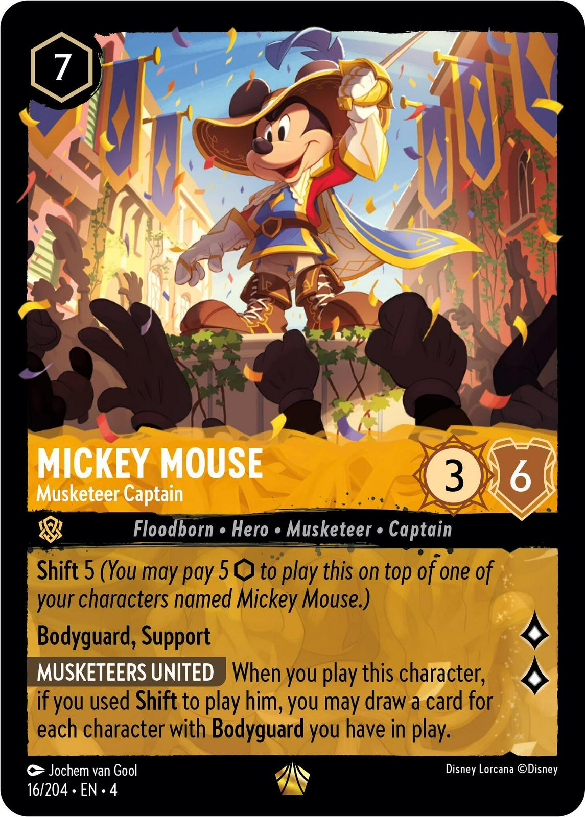 Image of Mickey Mouse - Musketeer Captain
