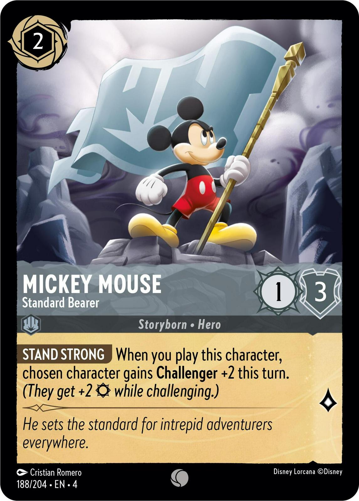 Image of Mickey Mouse - Standard Bearer