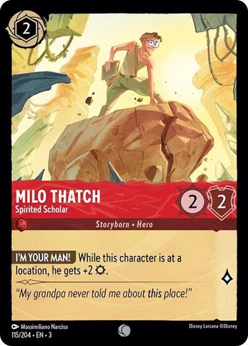Image of Milo Thatch - Spirited Scholar