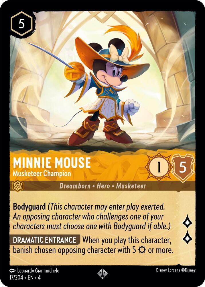 Image of Minnie Mouse - Musketeer Champion