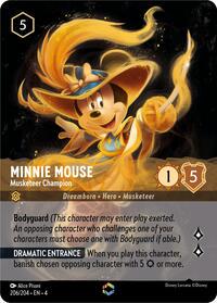 Image of Minnie Mouse - Musketeer Champion