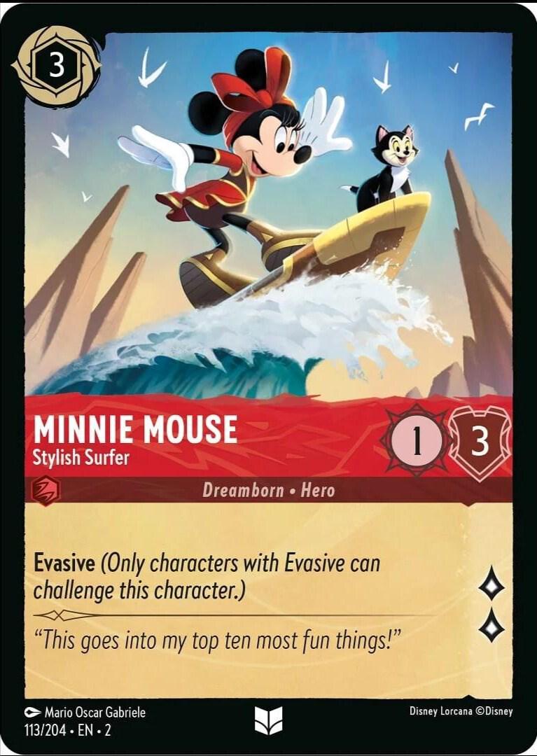 Image of Minnie Mouse - Stylish Surfer