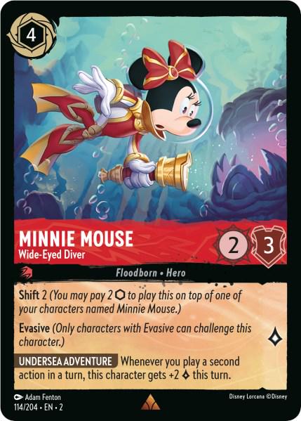 Image of Minnie Mouse - Wide-Eyed Diver