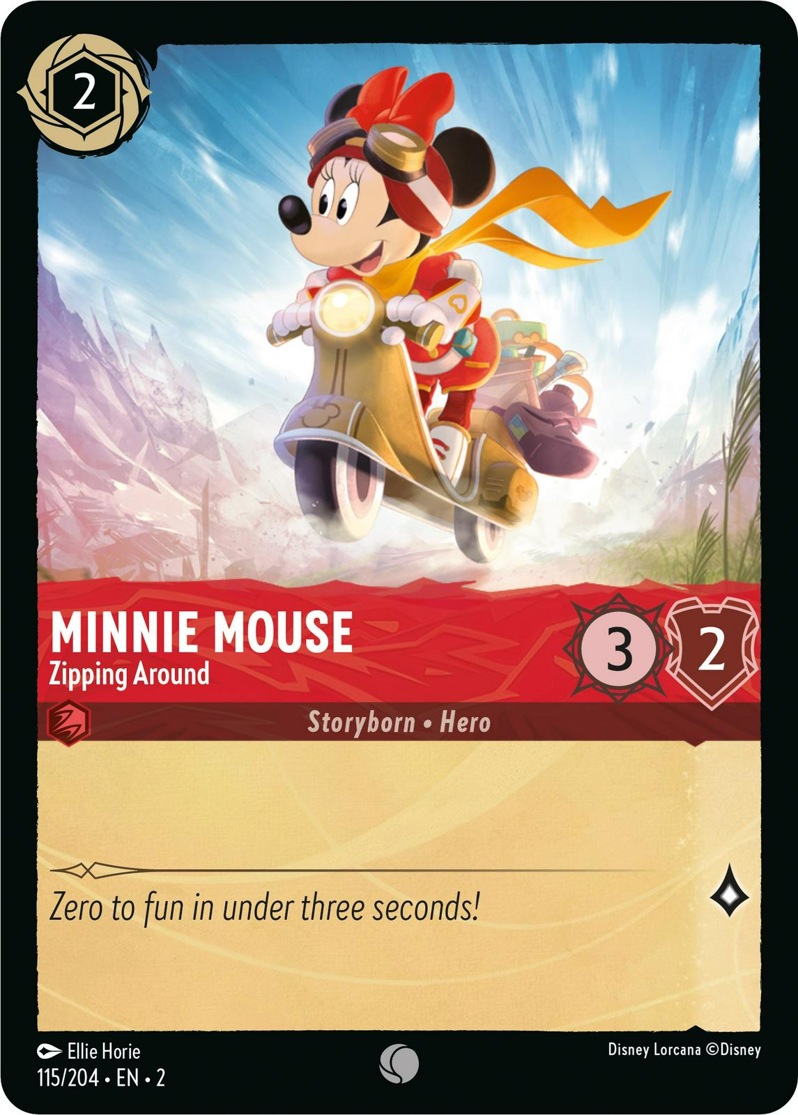 Image of Minnie Mouse - Zipping Around