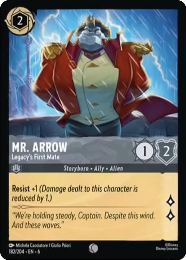 Image of Mr. Arrow - Legacy's First Mate