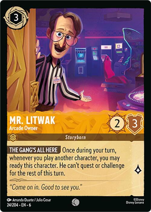 Image of Mr. Litwak - Arcade Owner