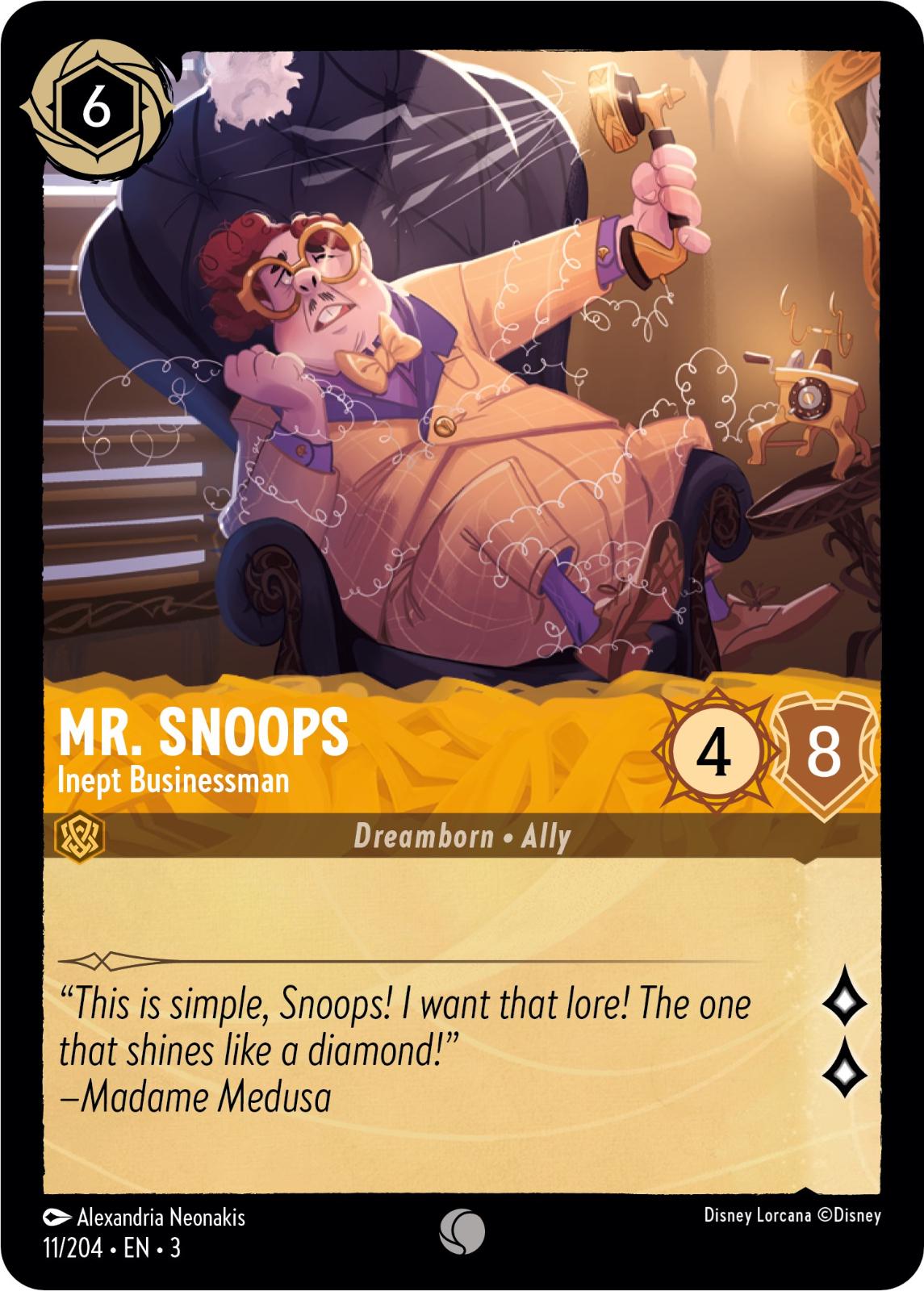 Image of Mr. Snoops - Inept Businessman