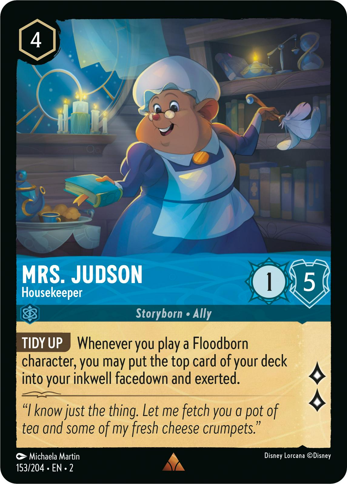 Image of Mrs. Judson - Housekeeper