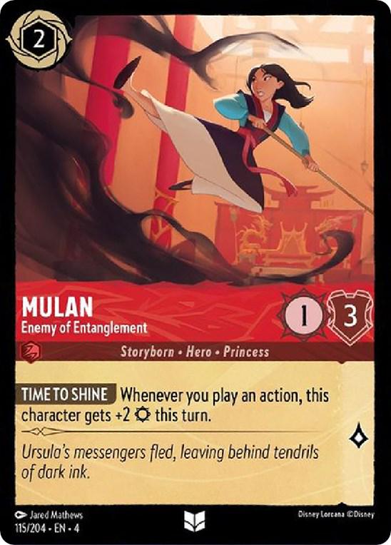 Image of Mulan - Enemy of Entanglement