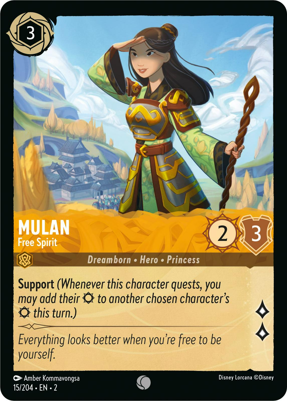 Image of Mulan - Free Spirit