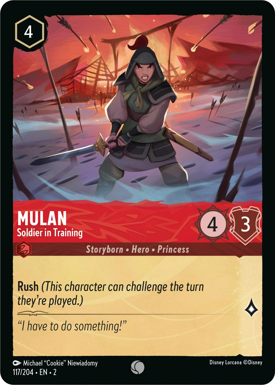 Image of Mulan - Soldier in Training