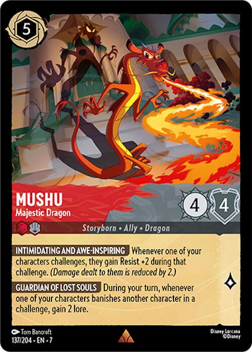 Image of Mushu - Majestic Dragon