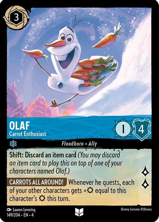 Image of Olaf - Carrot Enthusiast