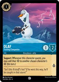 Image of Olaf - Trusting Companion