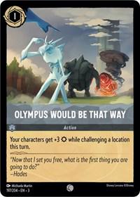 Image of Olympus Would Be That Way