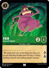Image of Pain - Immortal Sidekick