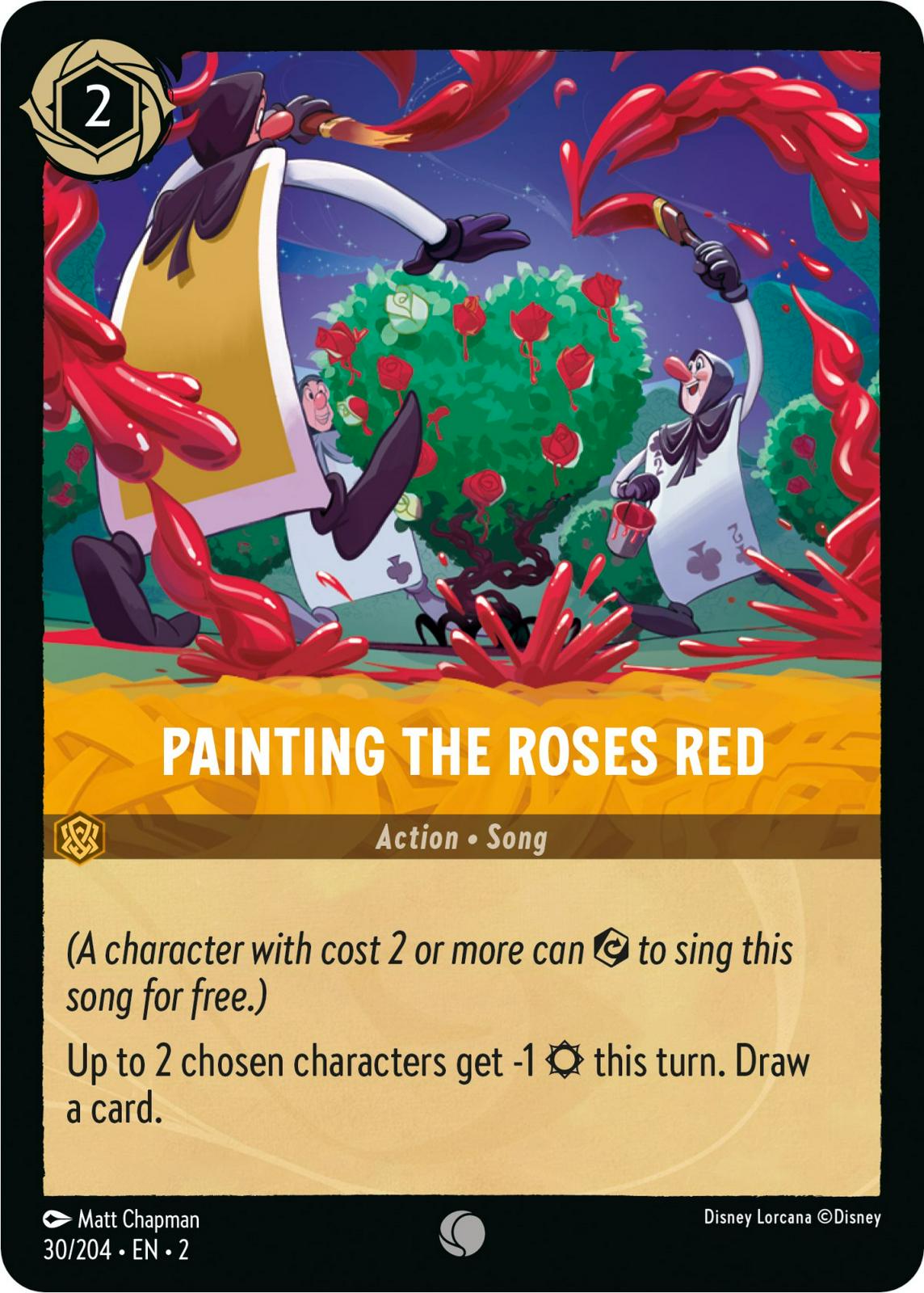 Image of Painting the Roses Red