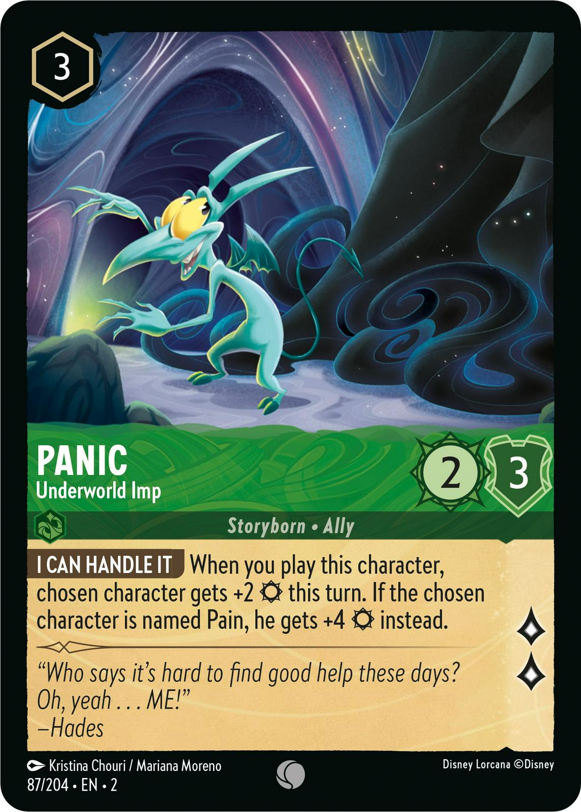 Image of Panic - Underworld Imp