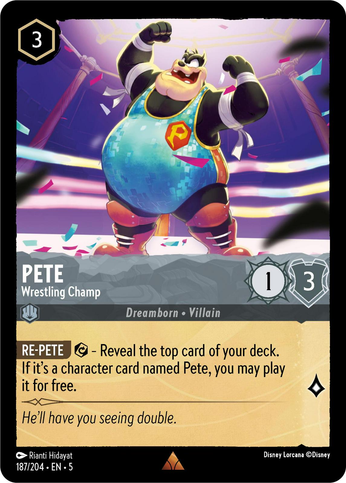 Image of Pete - Wrestling Champ