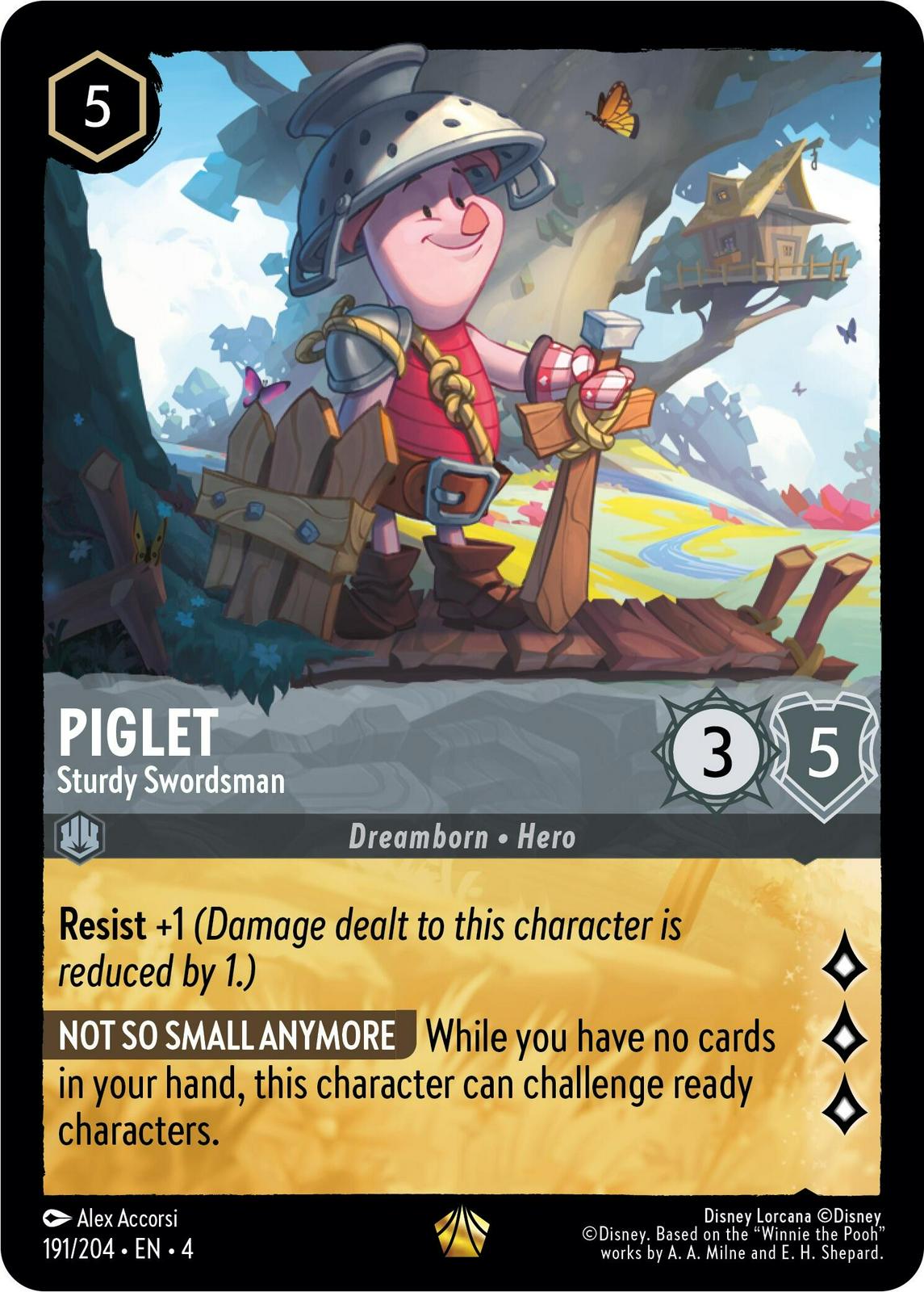 Image of Piglet - Sturdy Swordsman