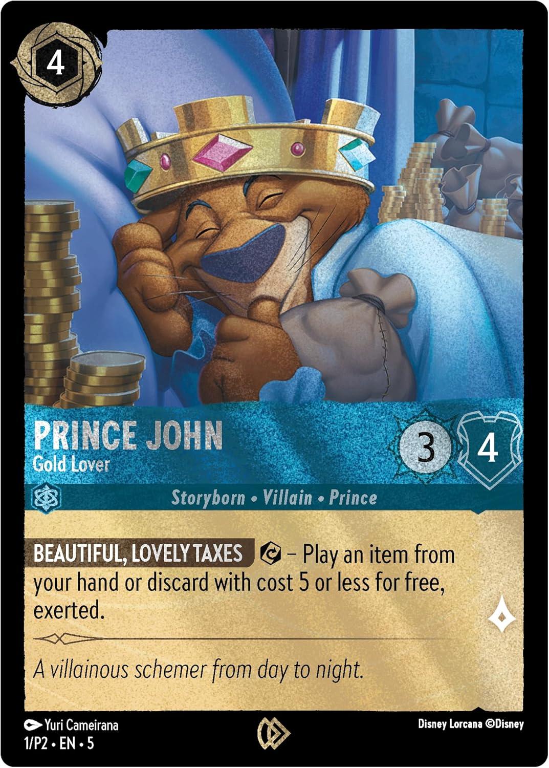 Image of Prince John - Gold Lover