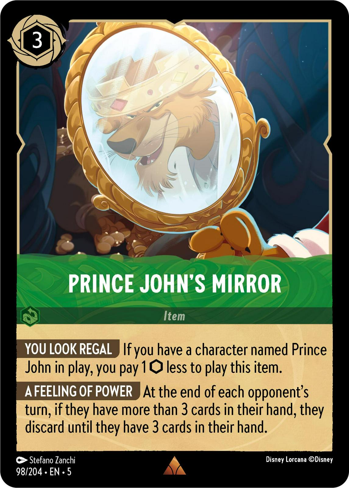 Image of Prince John's Mirror