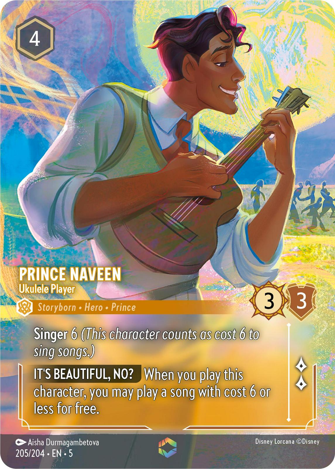 Image of Prince Naveen - Ukulele Player