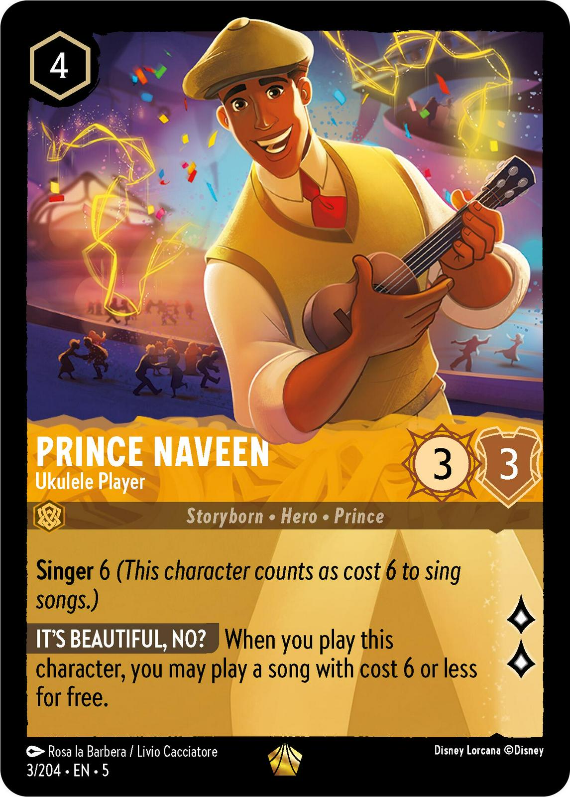Image of Prince Naveen - Ukulele Player