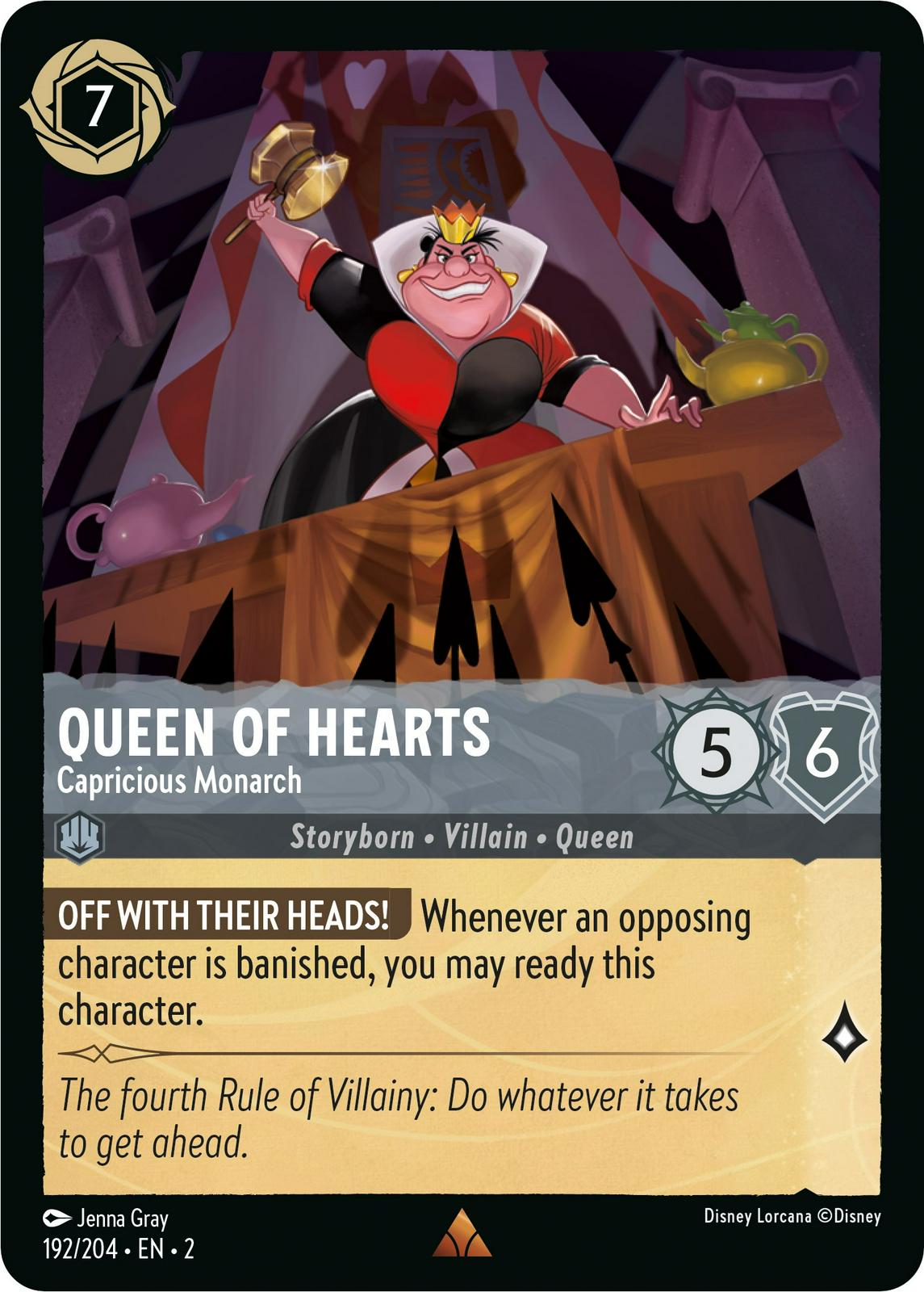 Image of Queen of Hearts - Capricious Monarch