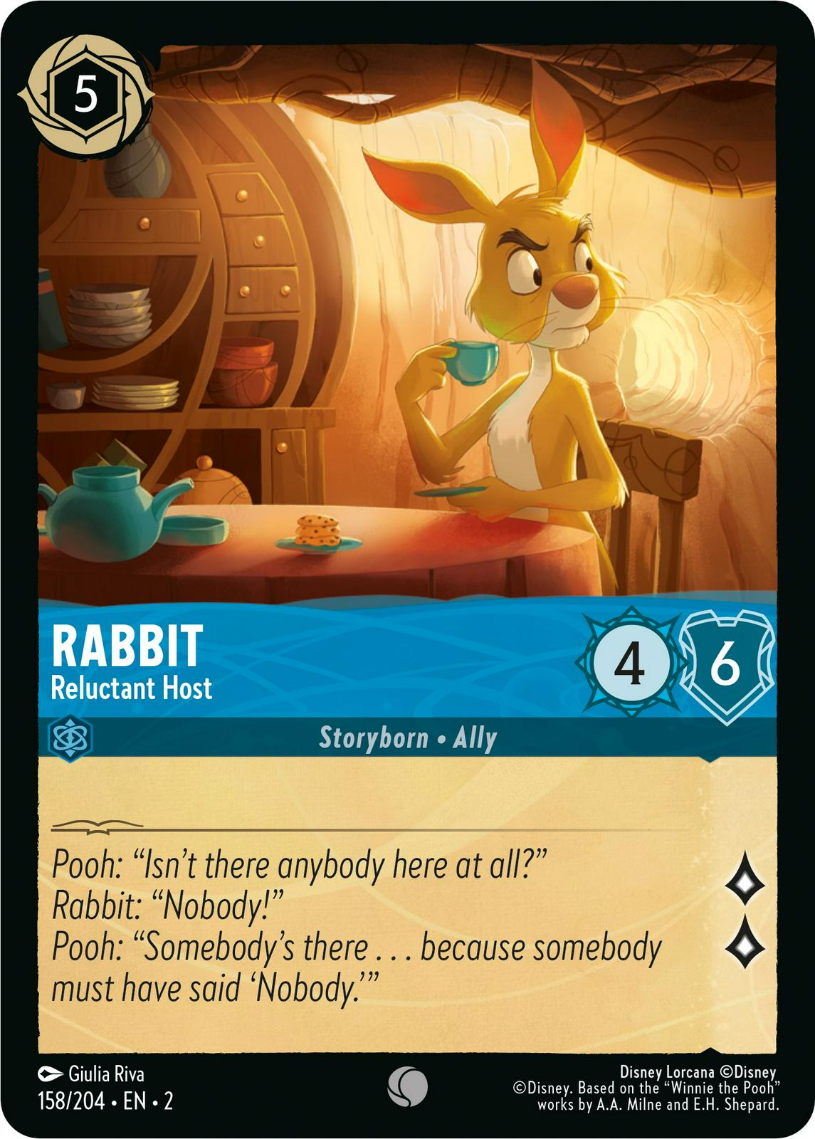 Image of Rabbit - Reluctant Host