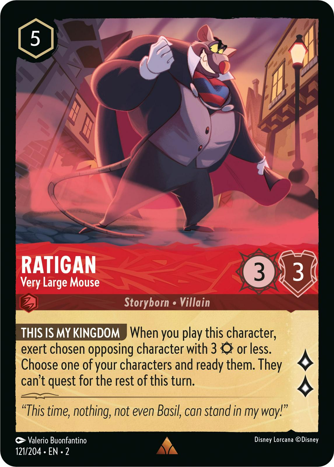 Image of Ratigan - Very Large Mouse